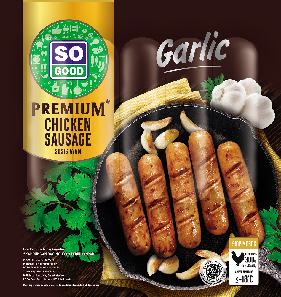 Image Sausage Premium Garlic 