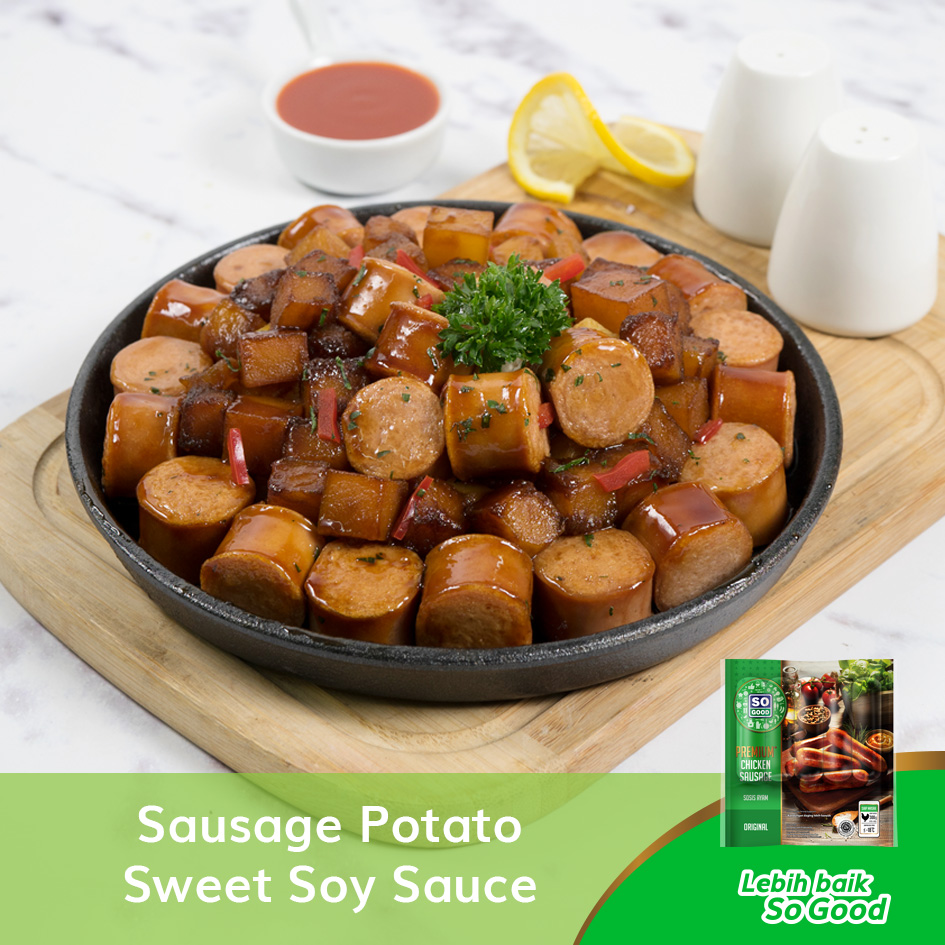 Image So Good Sausage Potato Sweet Soy Sauce