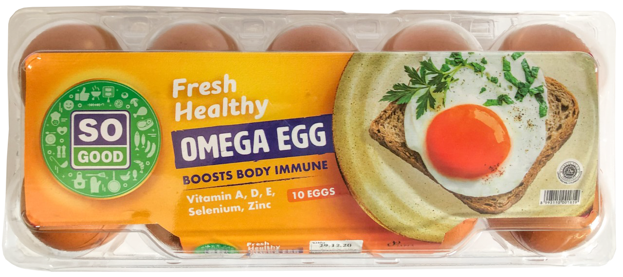 Image So Good Fresh Healthy Omega Egg 