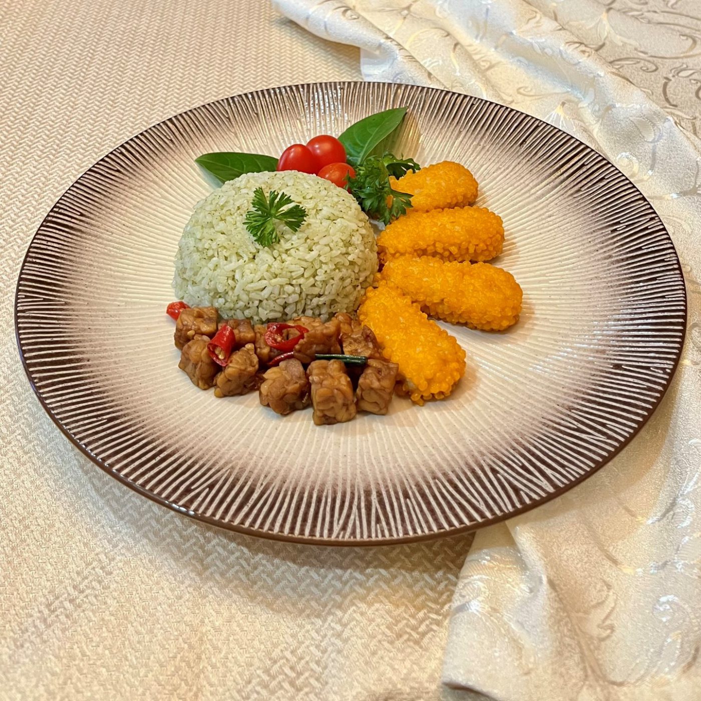 Image Crispy Green Rice