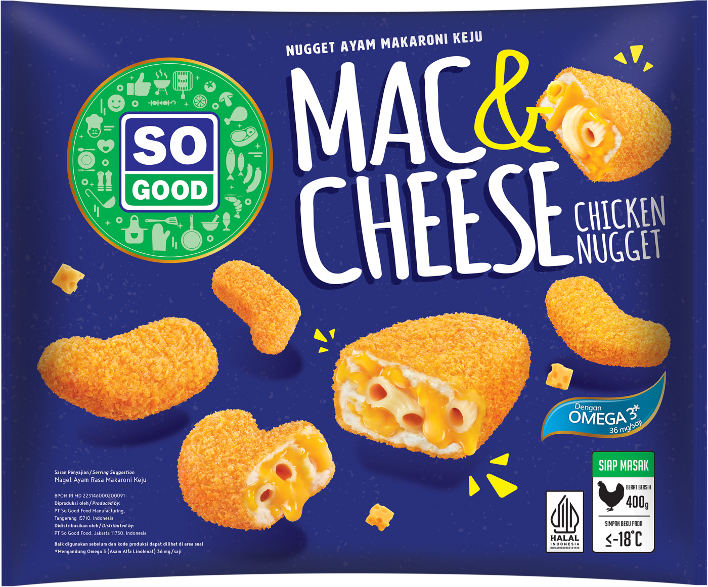 Image Mac & Cheese Chicken Nugget 