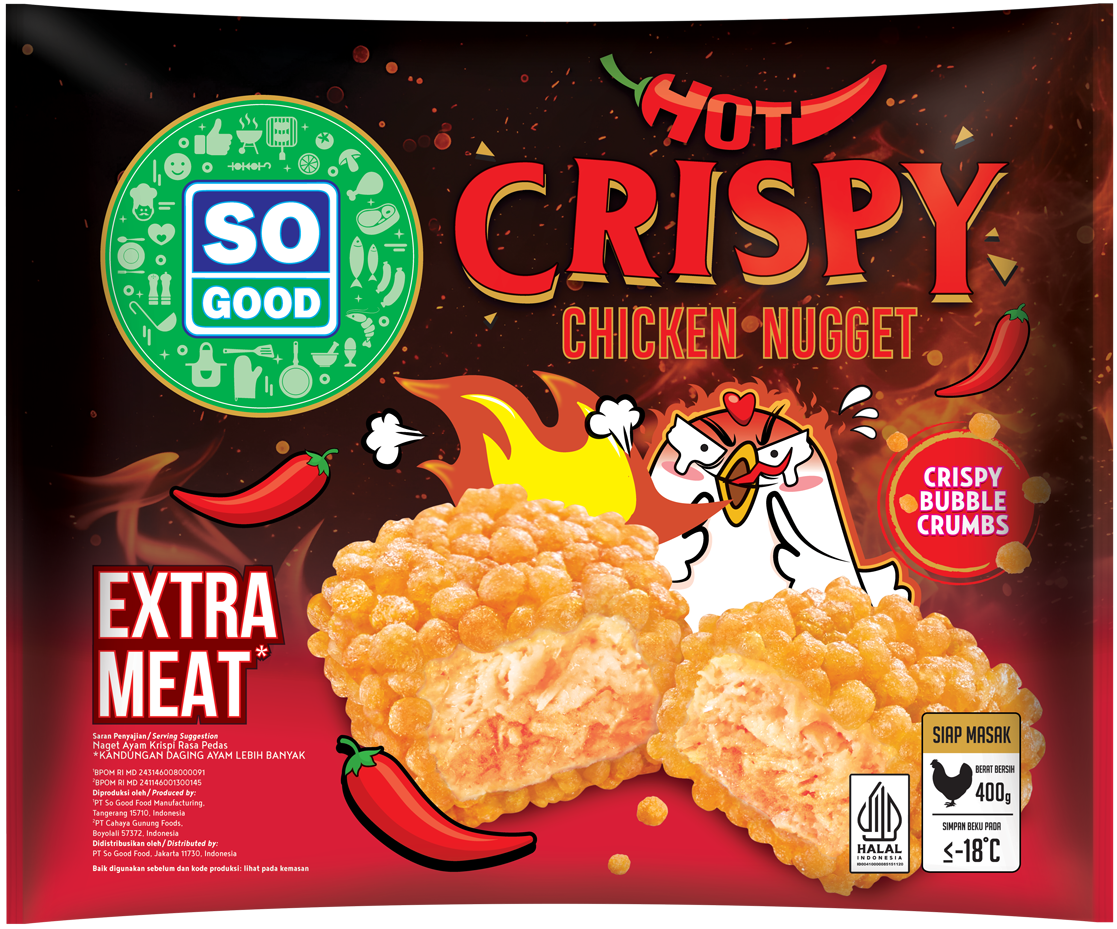 Image Hot Crispy Chicken Nugget 